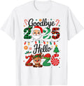 Happy New Year Christmas Pajamas Tees