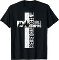 Love Camping And Jesus Funny Shirt