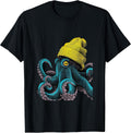Octopus Wearing Beanie gift comic pop art style
