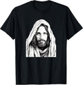 Jesus Christ Bible Sketch Face Of Jesus Funny Meme