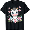 Cute Cow Lover Animals Graphics Women Girls Kids