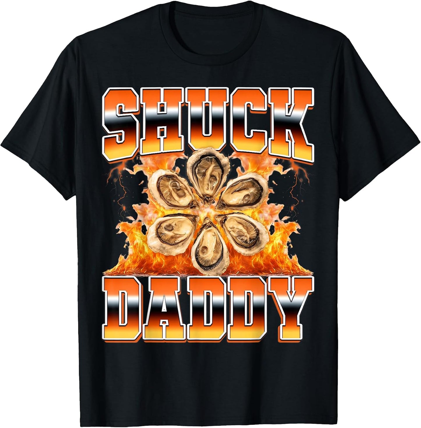 Oyster Shuck Seafood 90s Bootleg Style Gifts