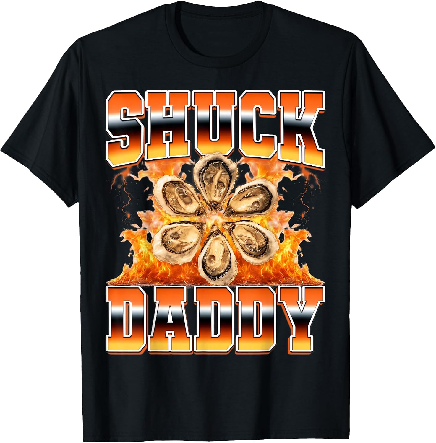 Oyster Shuck Seafood 90s Bootleg Style Gifts