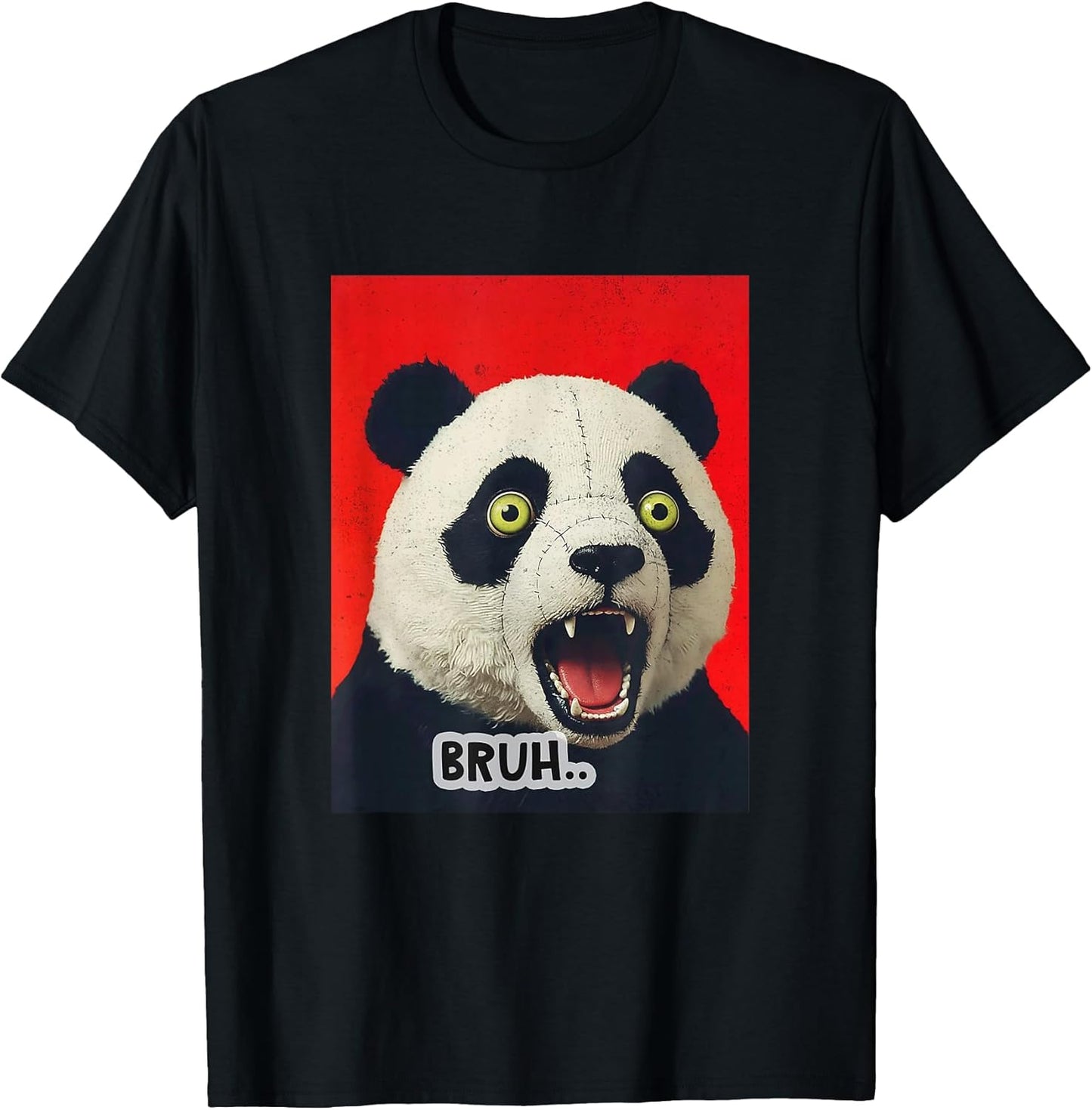 Panda Gen-Z Meme Creepy Animal