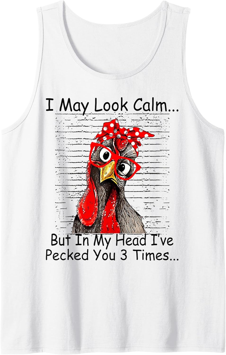 I May Look Calm But In My Head TShirt