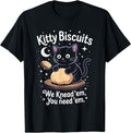 Kitty Biscuits Bakery Shirt Cat Lover Knead Em Need Em Cat T-Shirt