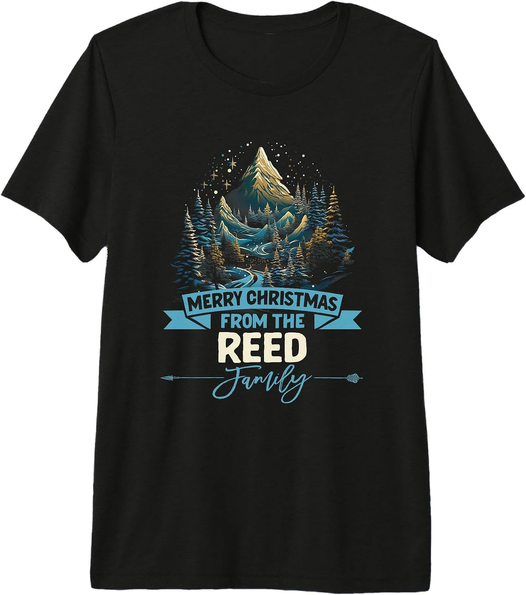 Reed Family Christmas Matching Shirt Xmas Gifts