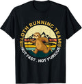 Funny Sloth Running Team Not Fast Not Furious Tee