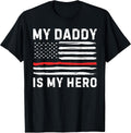 Proud Fathers Day Fireman Superhero Rescue Service