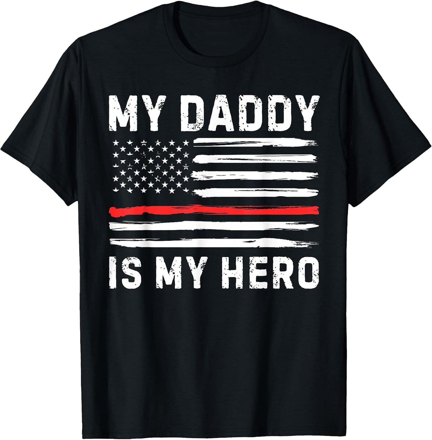 Proud Fathers Day Fireman Superhero Rescue Service