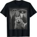 Squirrel Selfie Alien UFO Apparel Graphic Tees