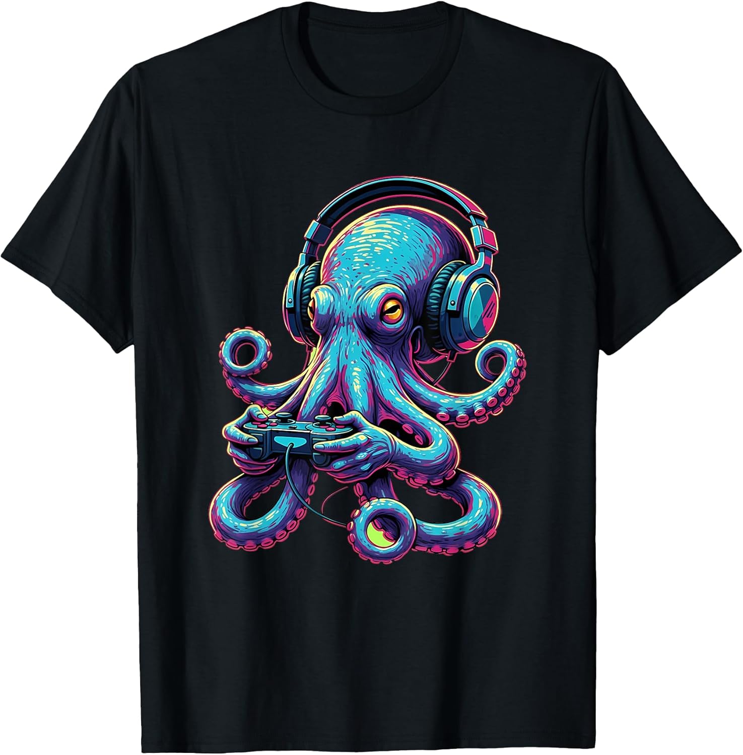 Octopus Gamer Lovers Animal Men Women Kids