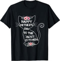 Happy Mother's Day to The Best Cat Mom Mothers Day Cat Lover T-Shirt