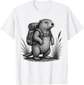 Groundhog Hiker Trekking Hike Merch.