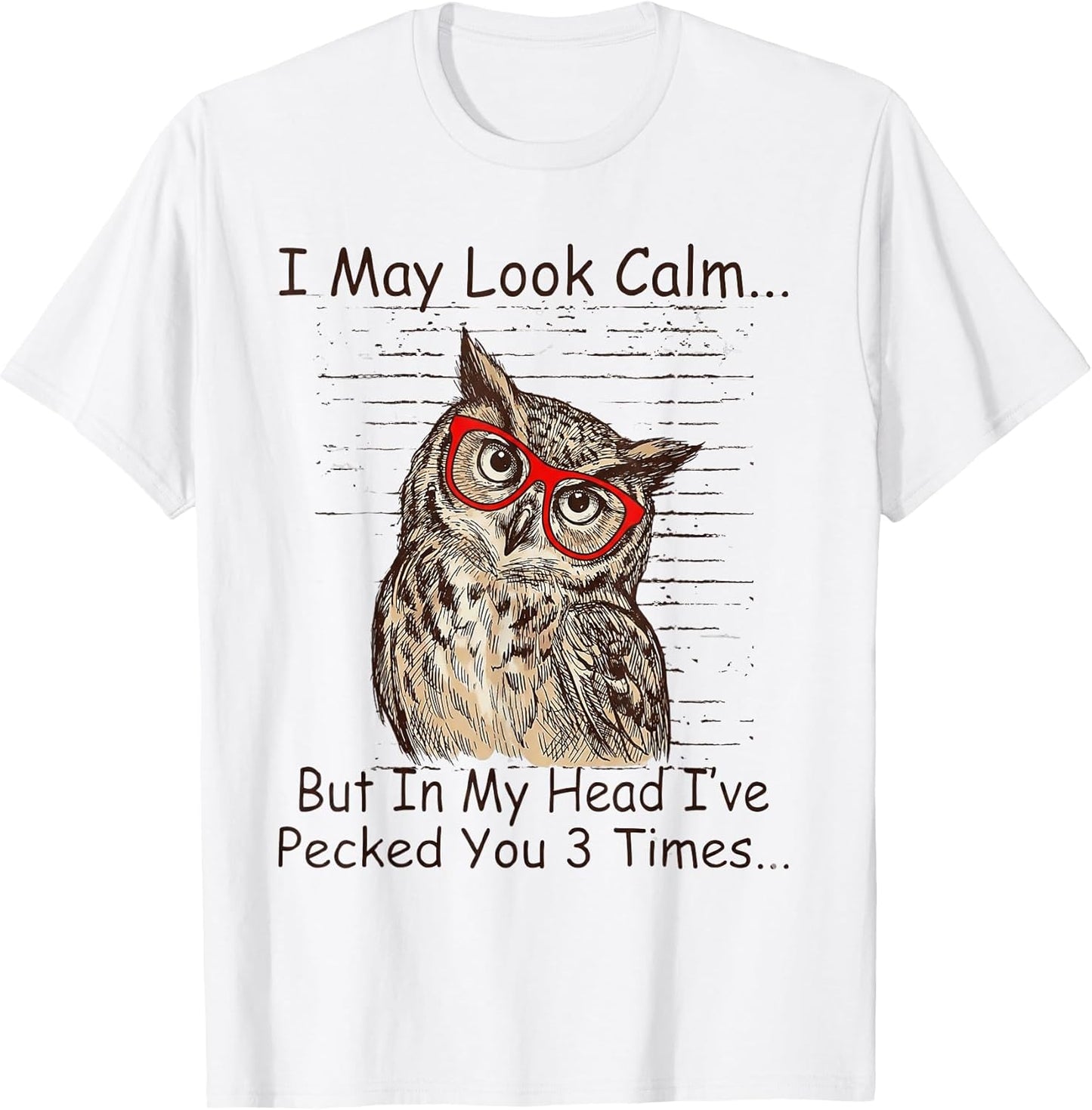 Funny owl Bird lovers sarcastic joke tees