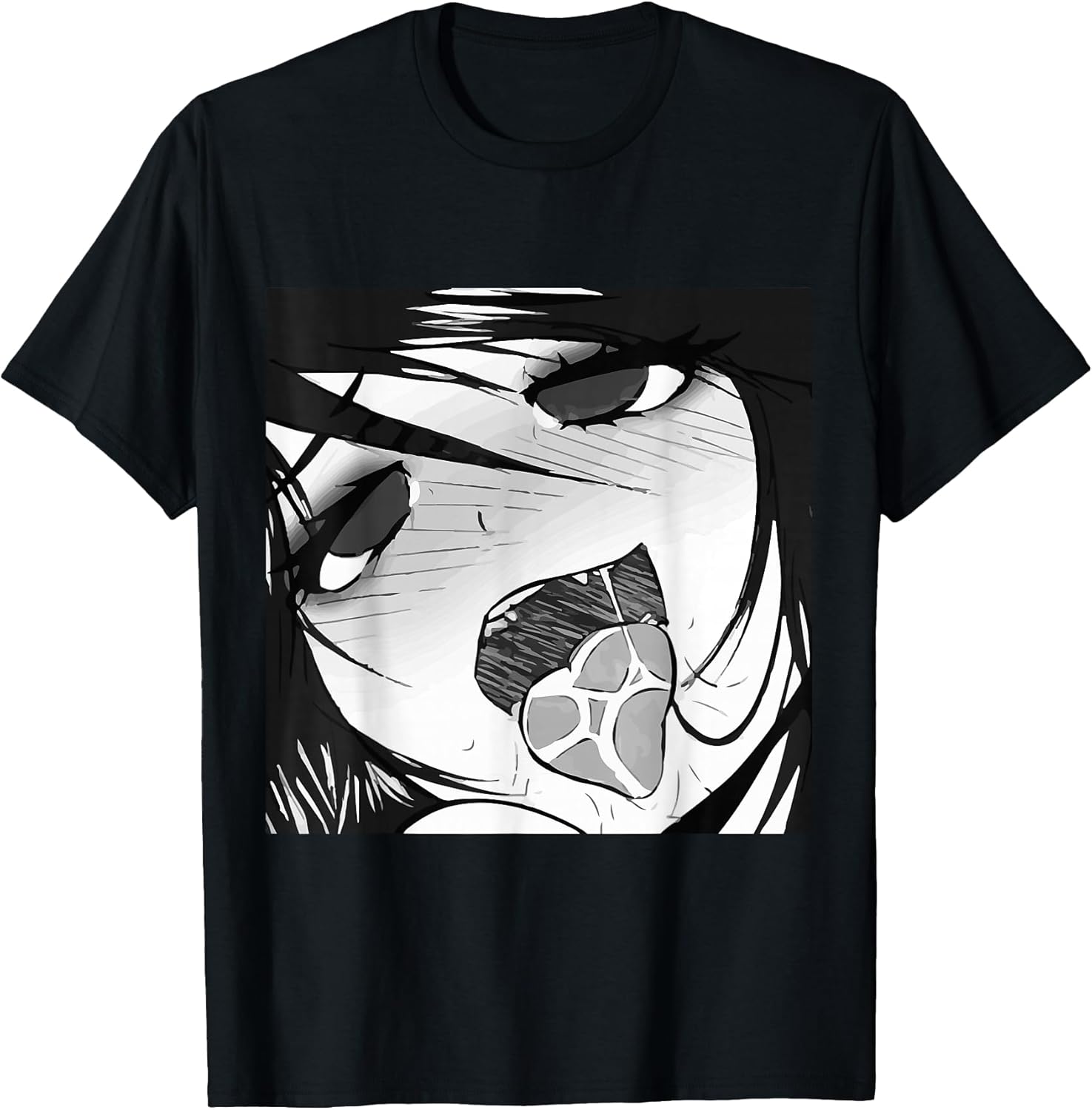 Ecchi Otaku Hentai Waifu Ahegao Girl Manga Anime T-Shirt T-Shirt