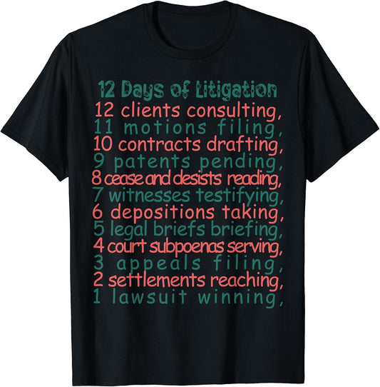 Xmas Merch Gag Gifts for Lawyers by Hh River Shop