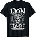 Lion in Lungs Christian Tee Gifts