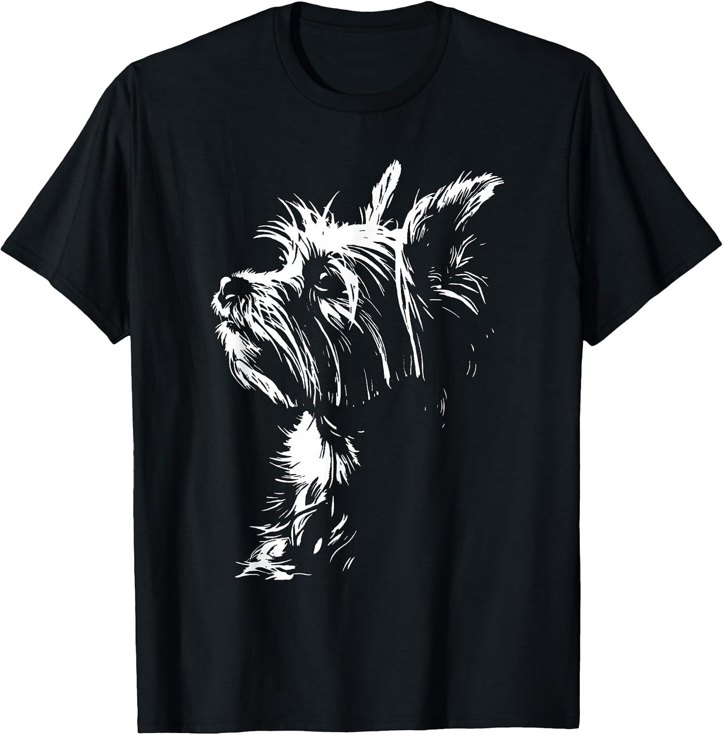 Yorkshire Terrier Lover Cute Yorkie Dog Sketch