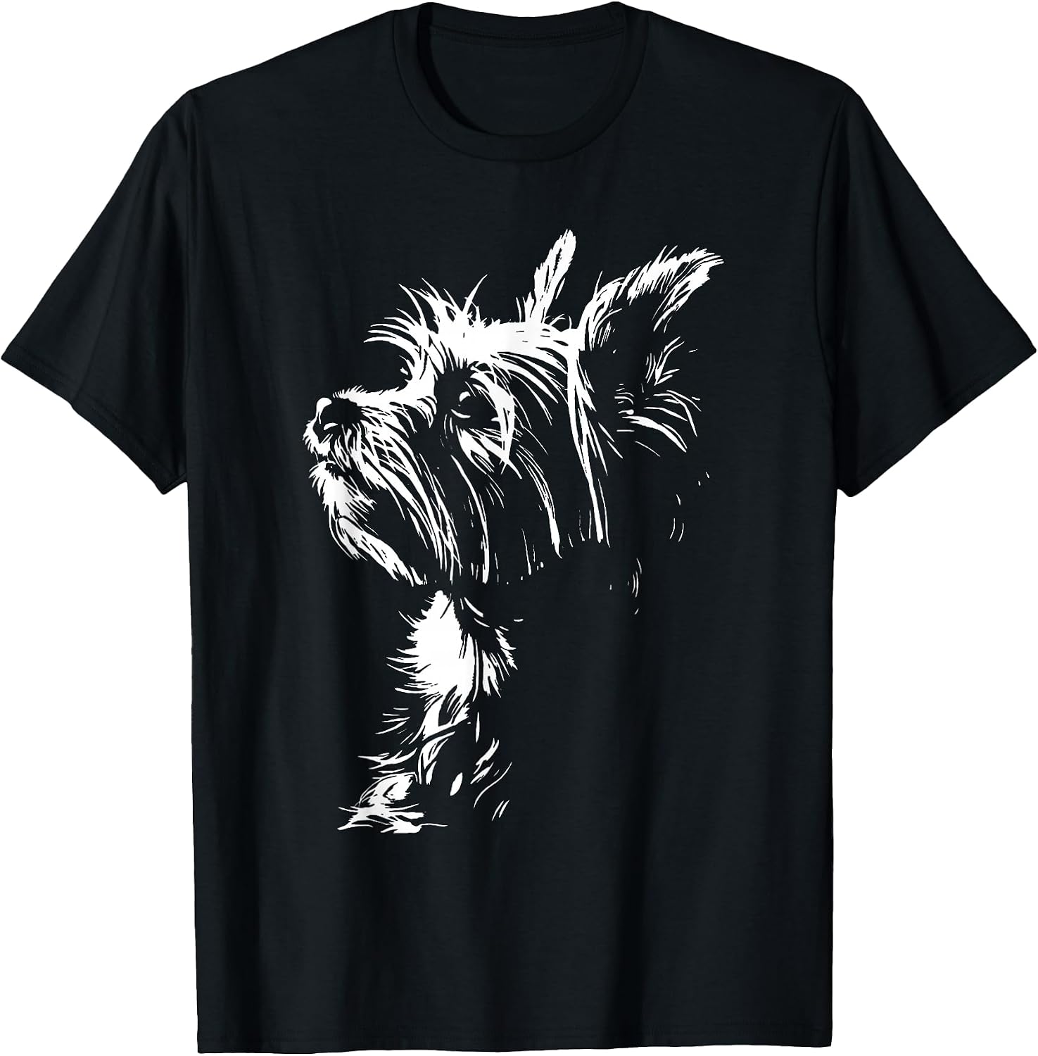 Yorkshire Terrier Lover Cute Yorkie Dog Sketch