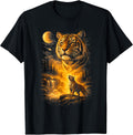 Cool Tiger Wild Clothes Men Kids Animal Outfit