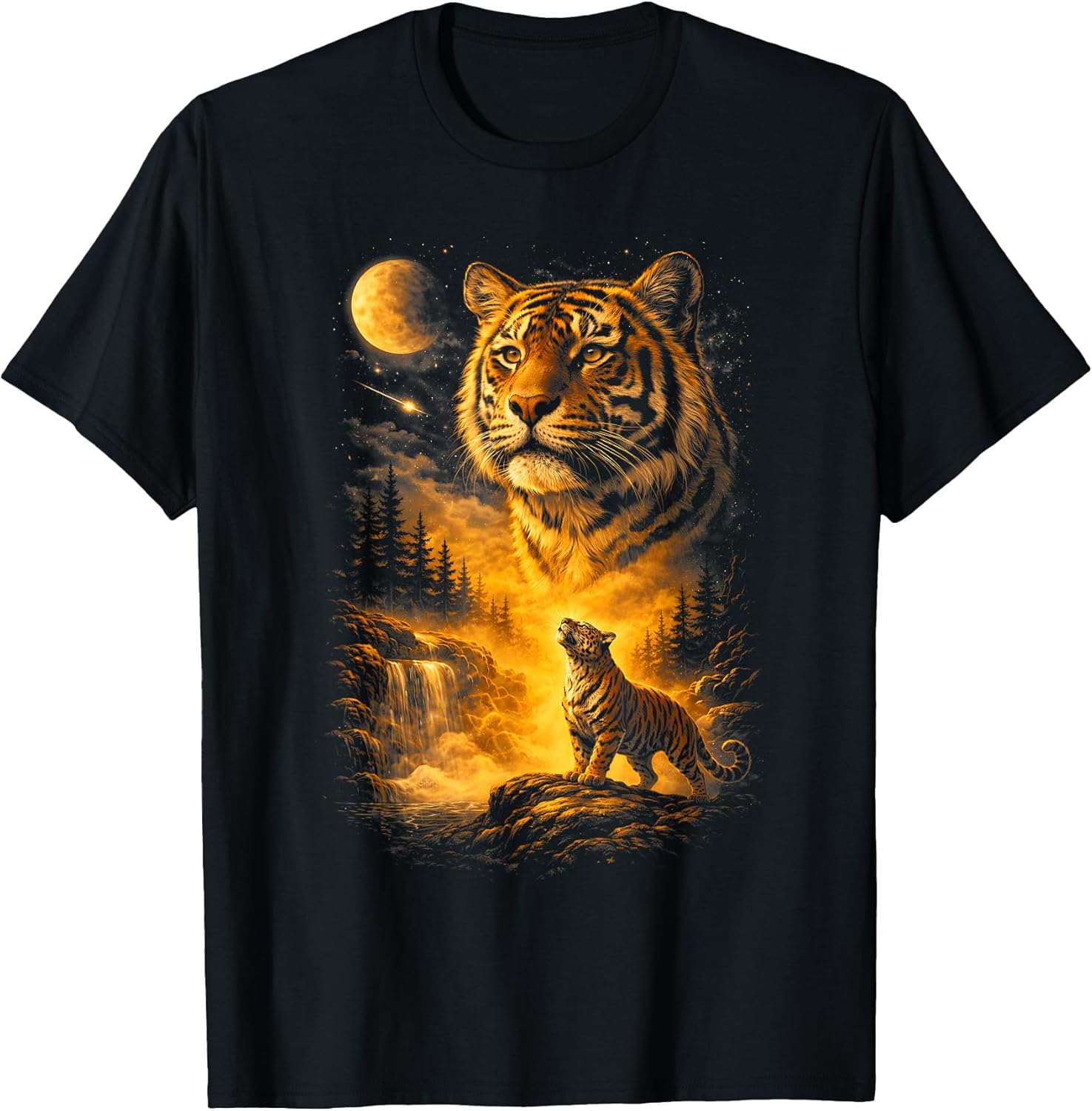 Cool Tiger Wild Clothes Men Kids Animal Outfit