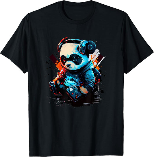 Cool Panda Gift Idea Funny - Gaming Panda