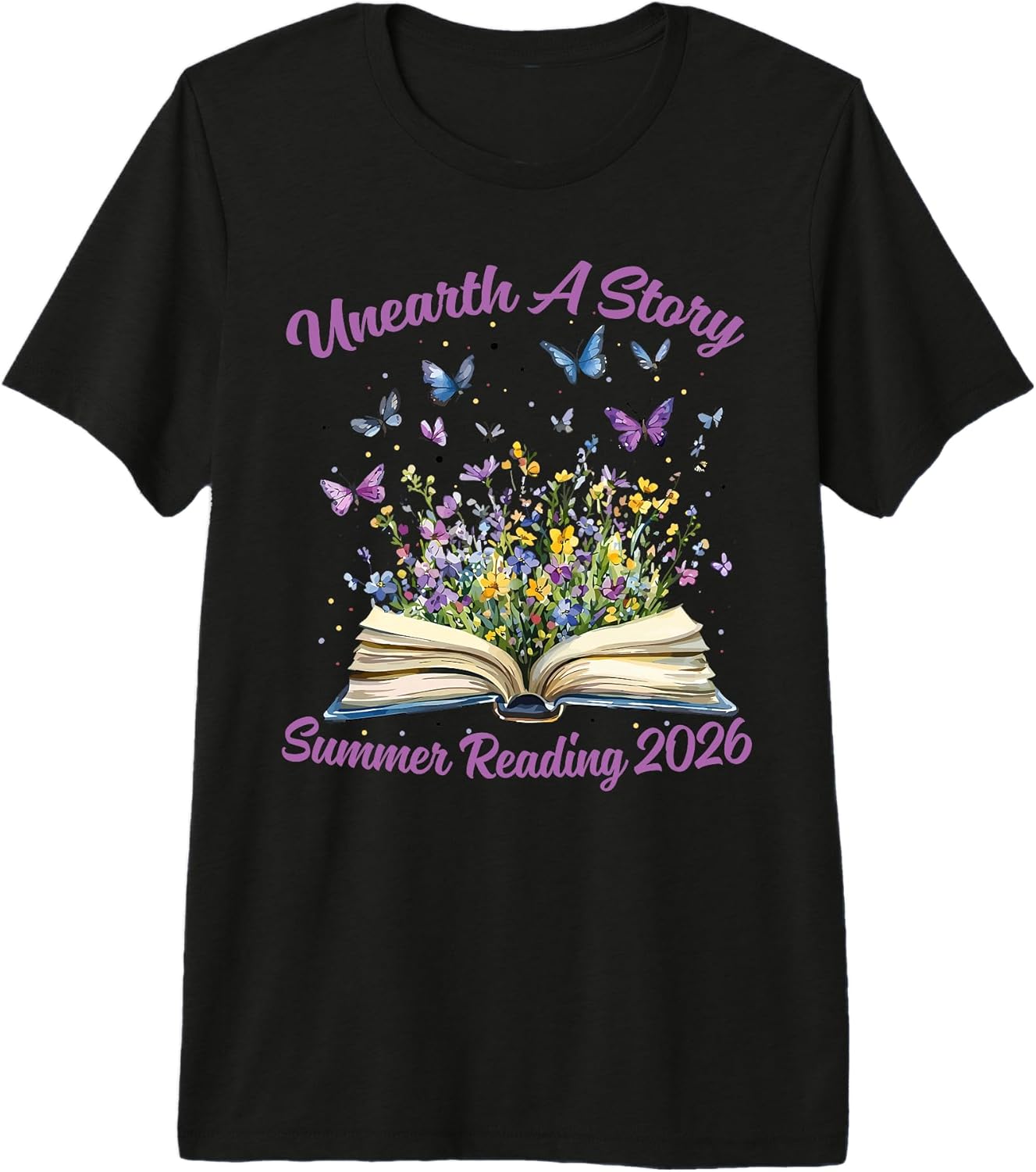Summer Reading Program 2026 Floral Book Lover Gift