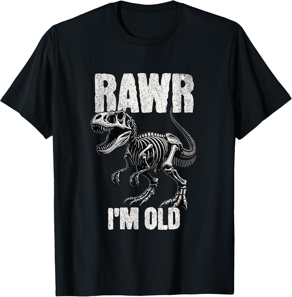 Funny Over The Hill T-Rex Merch