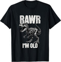 Funny Over The Hill T-Rex Merch