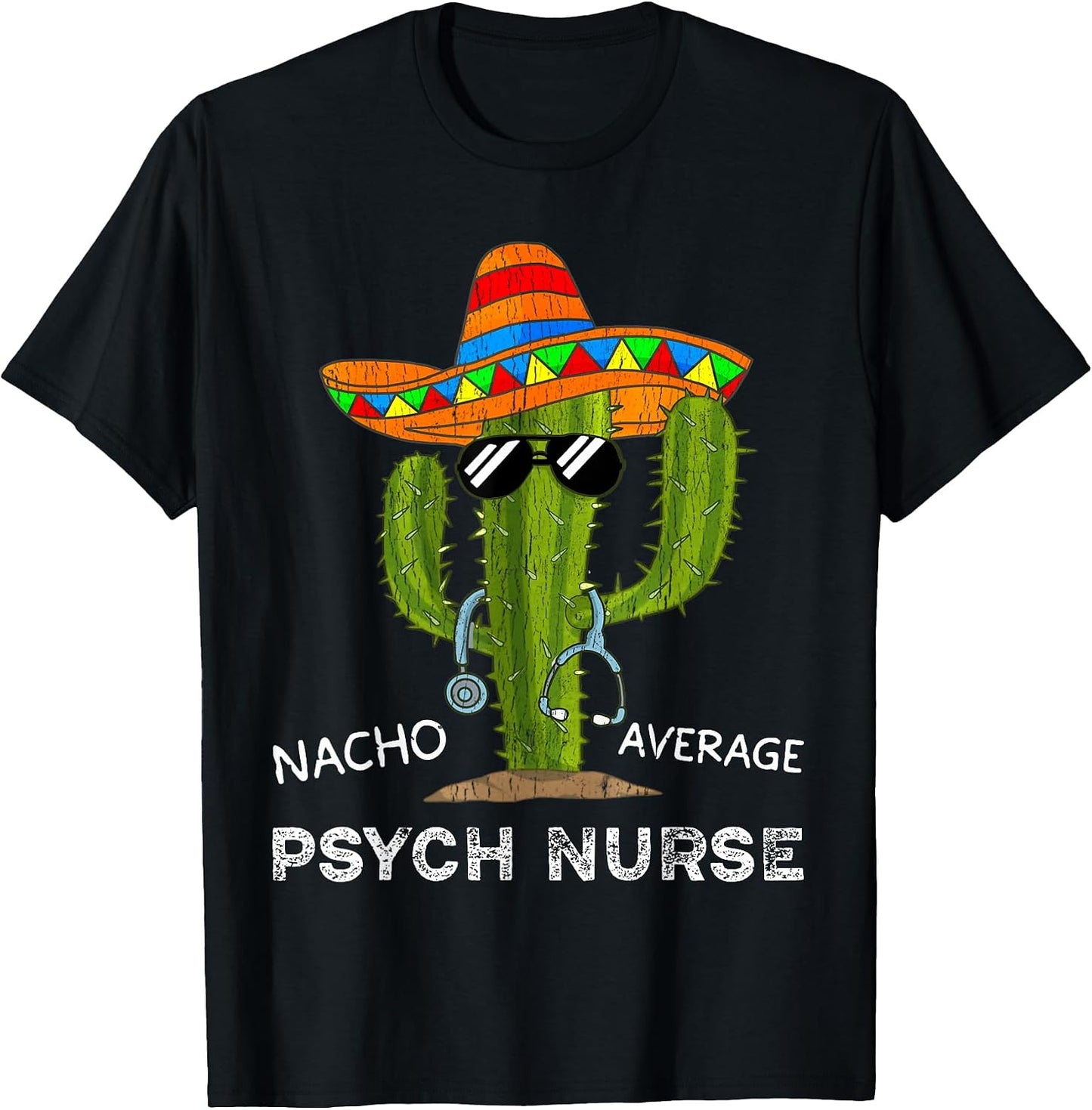 Funny Nacho Average Psych Nurse for Women