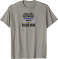 Nana Grandma Thin Blue Line design by E
