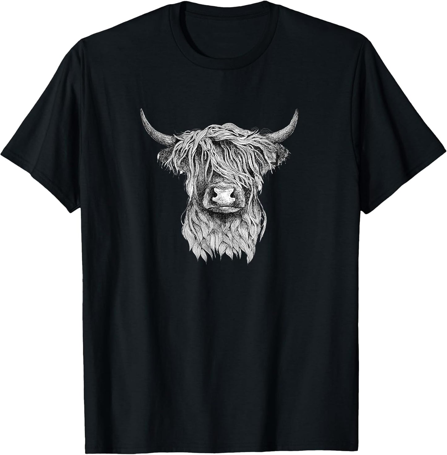 Highland Cow Wildlife T-Shirts