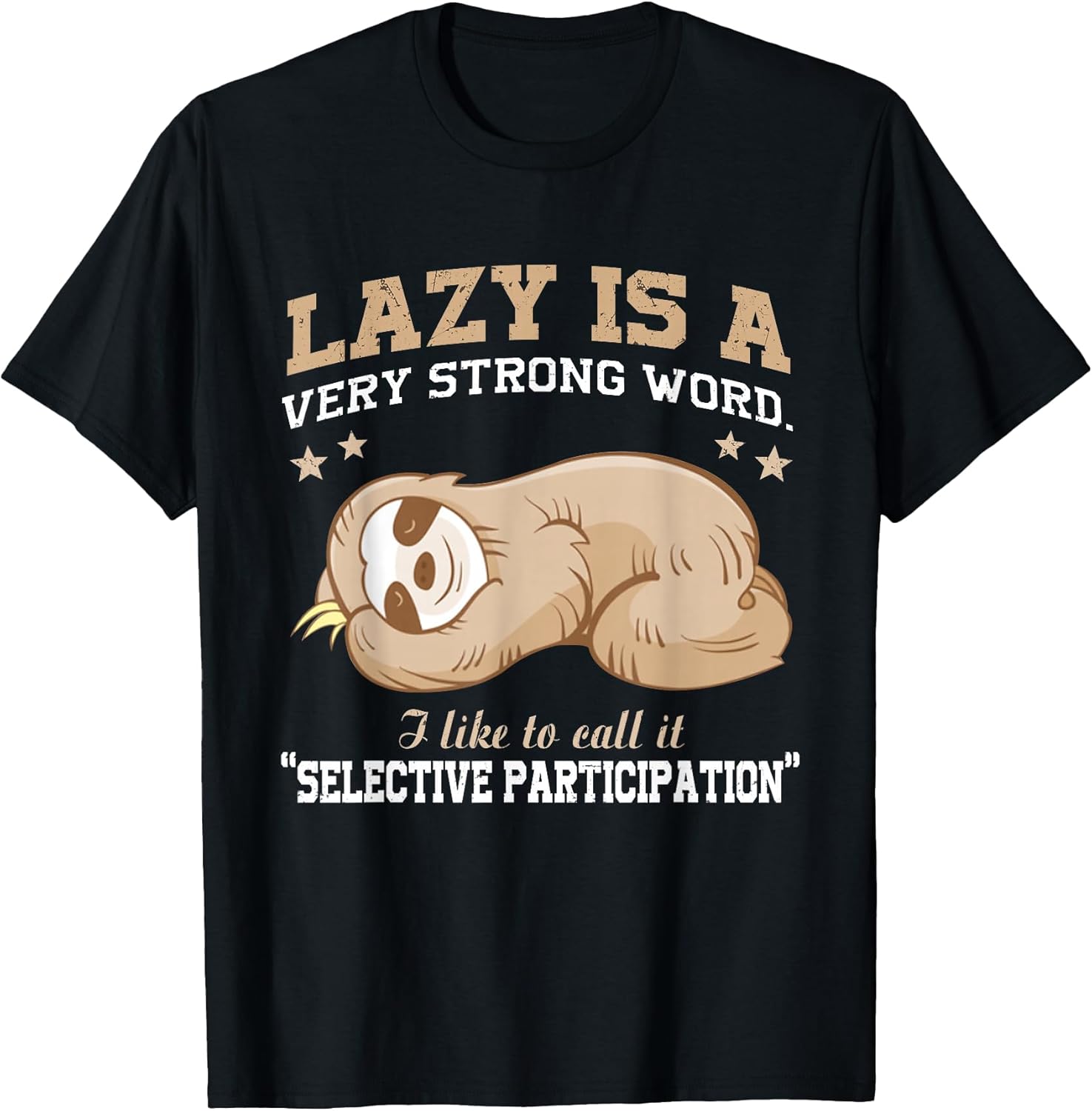 Sloth Lover Gift T-Shirt for men woman