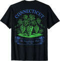 USA State Connecticut Vintage Retro Souvenir State