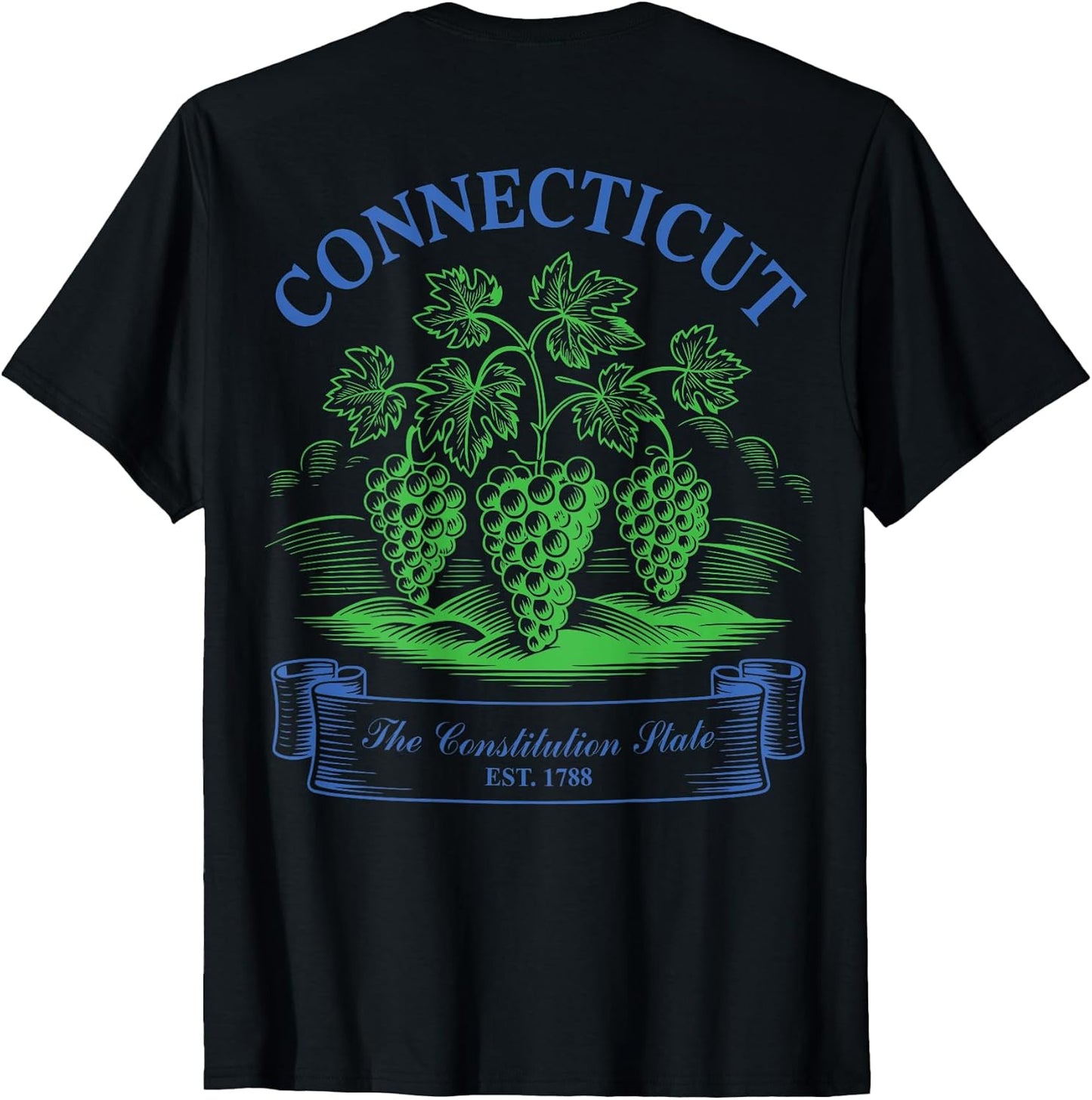 USA State Connecticut Vintage Retro Souvenir State