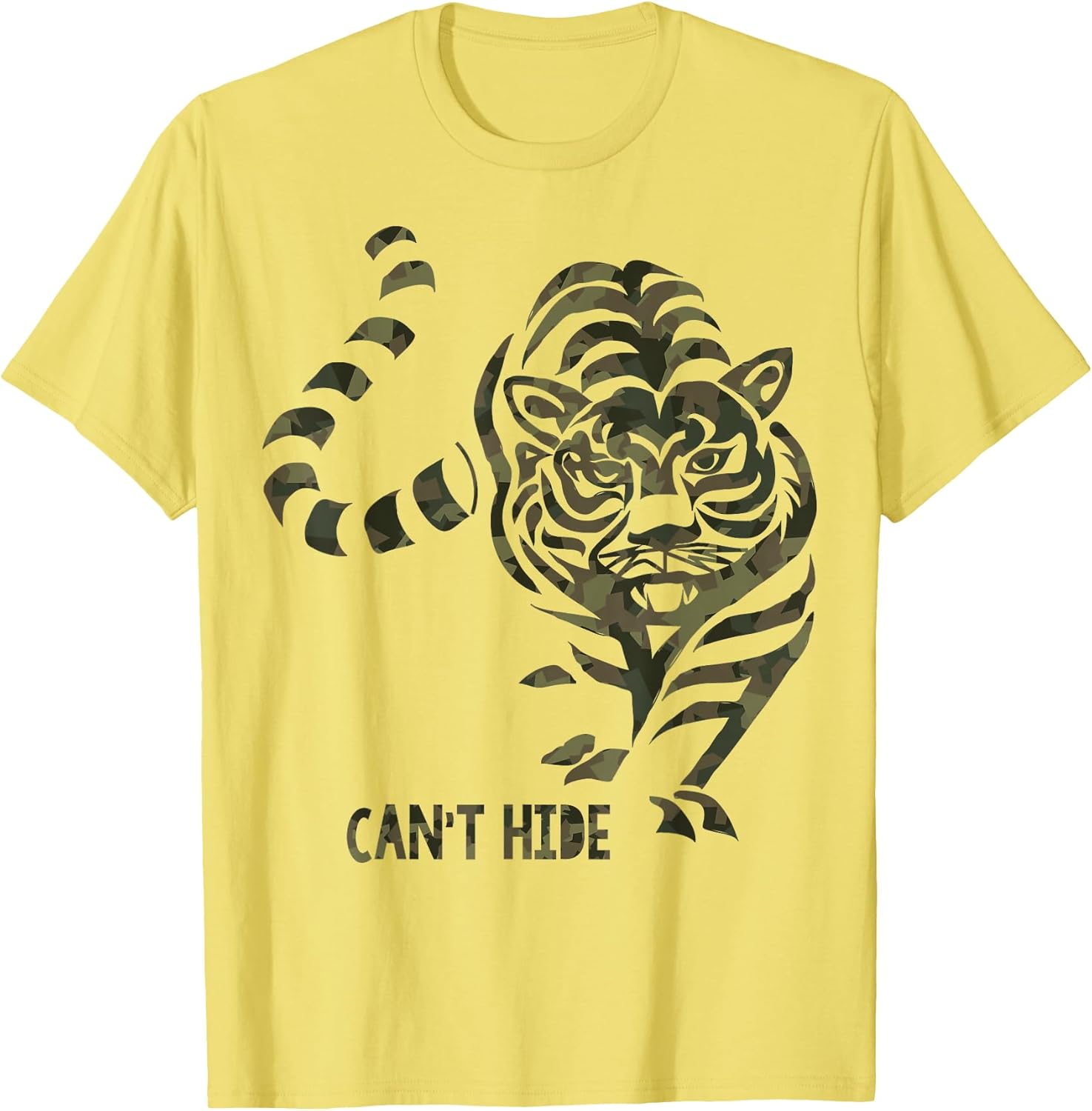 Bengal tiger shirt can't hide camo
