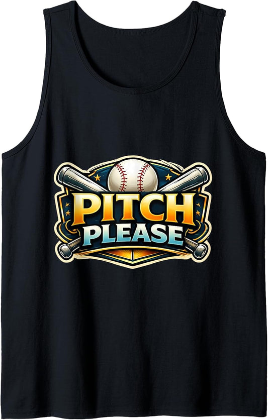 Pitch Please Funny Baseball Player Coach Pun Merch