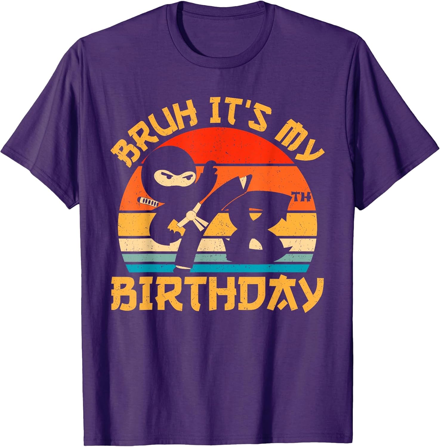 Bruh Its My Birthday Ninja For Kids