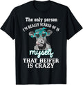 Funny Heifer I'm Really Scared Tee Shirt