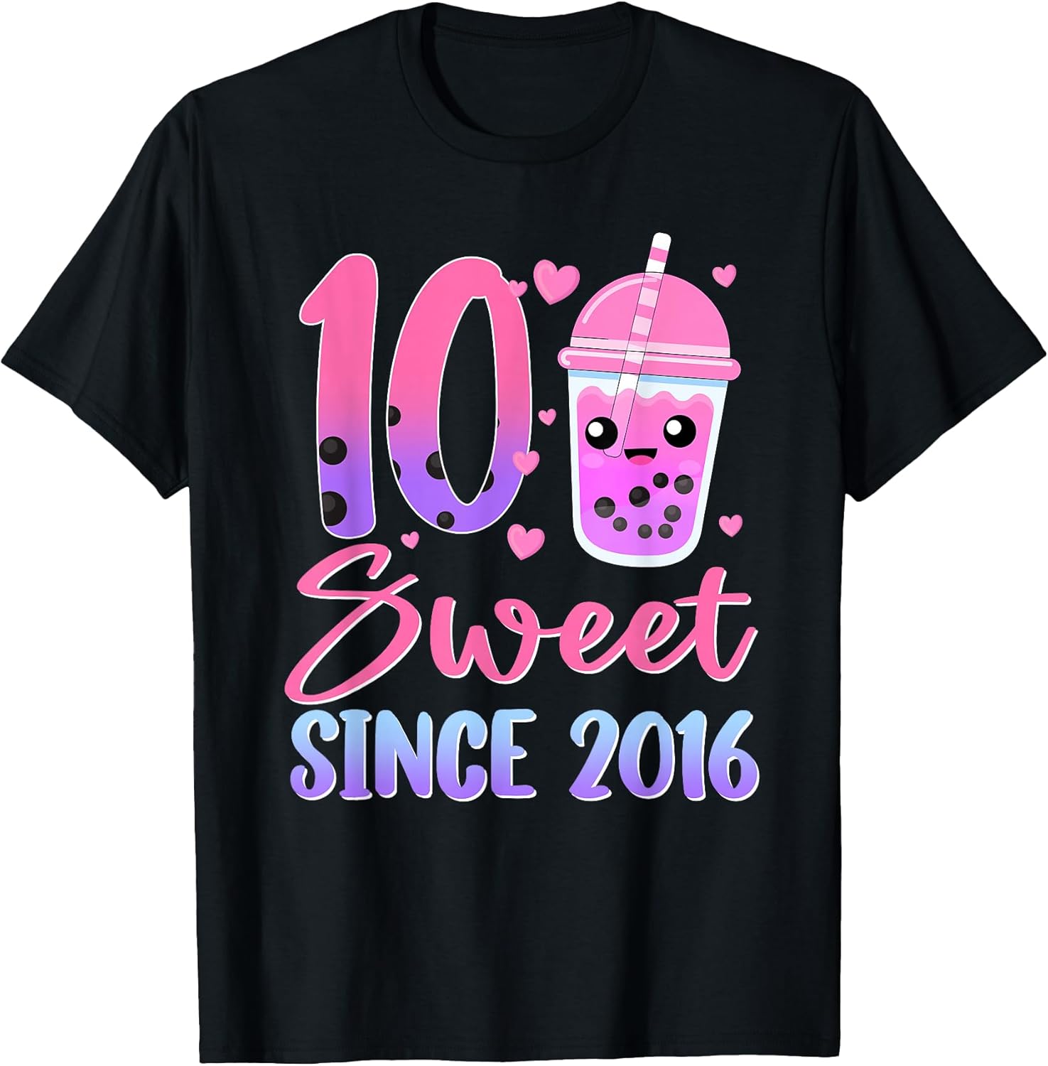 10th Birthday Bubble Boba Tea Party Gift