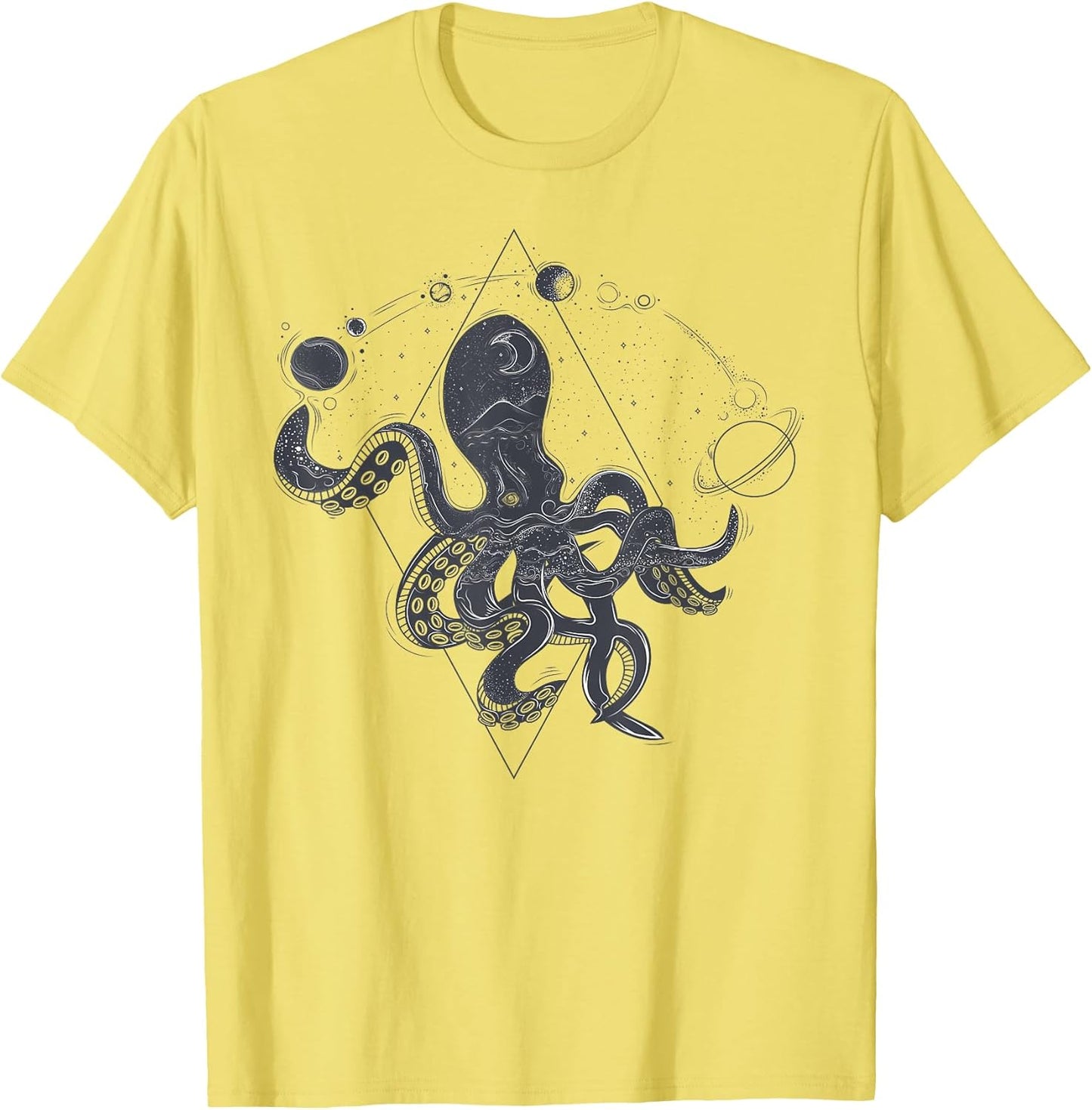Geometric Octopus T-SHIRT