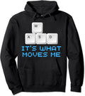 WASD Its What Moves Me Shirt Vintage Retro Apparel
