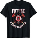 Future Firefighter Fighting Fire On Guard