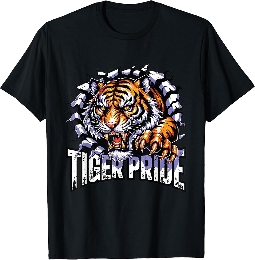 Tiger Pride Retro Vintage