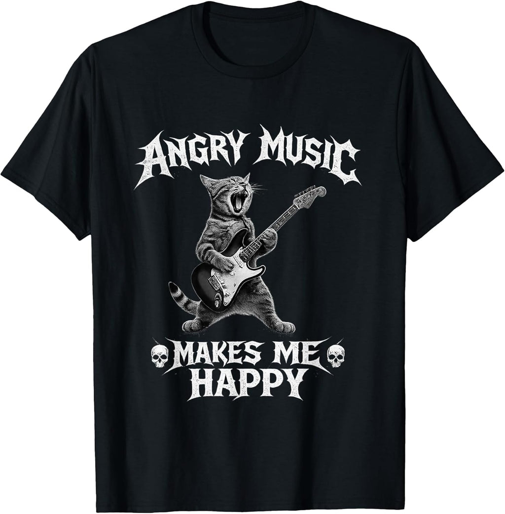 Angry Cat Angry Music Heavy Metal Merch