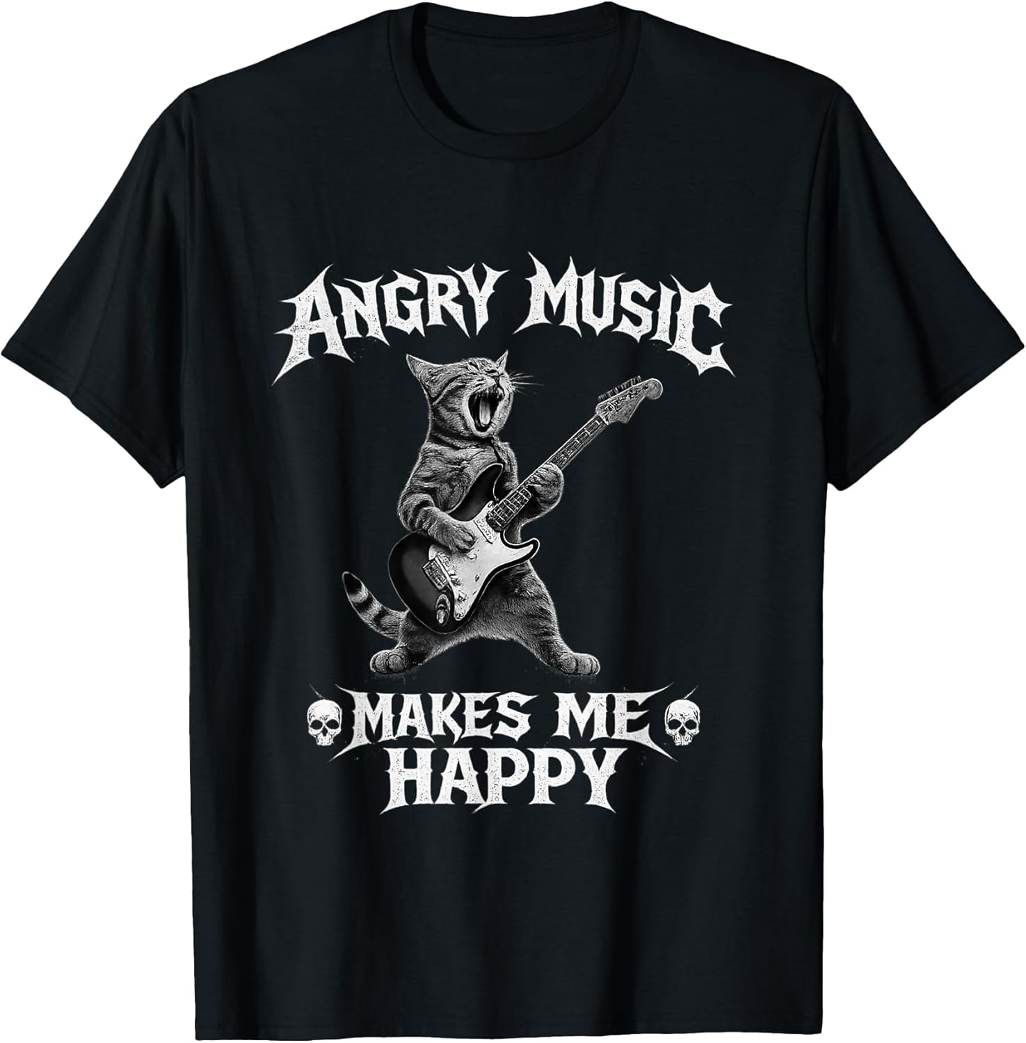 Angry Cat Angry Music Heavy Metal Merch