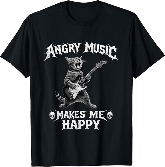 Angry Cat Angry Music Heavy Metal Merch
