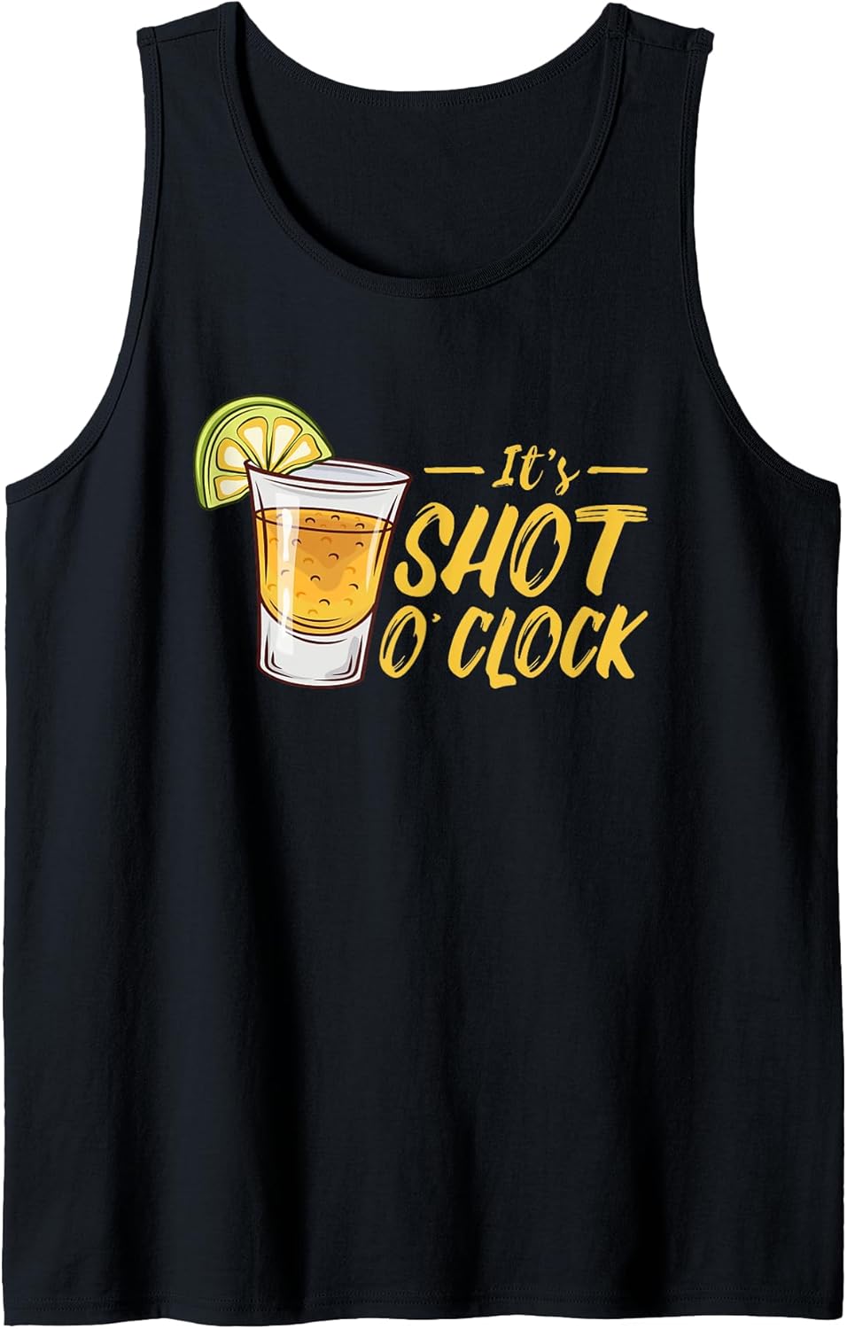 It's Shot O'Clock Alcohol Tequila Lime Party Gift