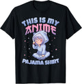 Cute PJ Anime PJs Anime Merch Girls This is My Anime Pajama T-Shirt